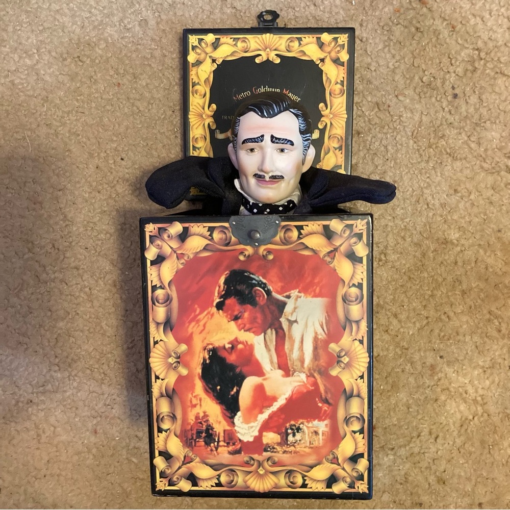Enesco Gone With The Wind Music Box Jack-in-the-Box